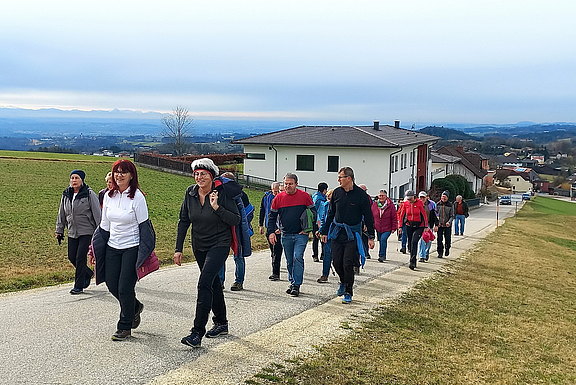 Gemeinsame Wanderung